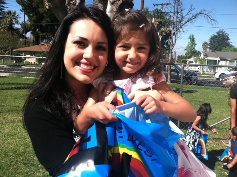 Tara and youngest daughter