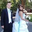 Bride and Groom, Ashley and Matt Wallace